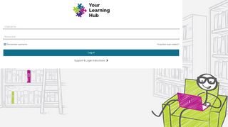 
                            10. Your Learning Hub: Log in to the site