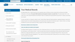 
                            6. Your Medical Records - Adena Health System