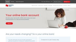 
                            4. Your online bank | National Bank