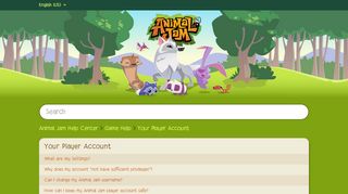 
                            5. Your Player Account – Animal Jam Help Center