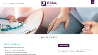 
                            1. Your Records l Johnson Memorial Health