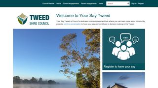 
                            5. Your Say Tweed | Homepage