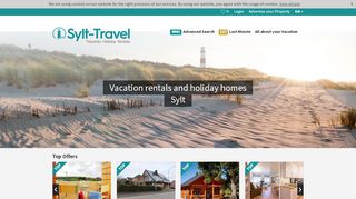 
                            4. Your search on Sylt-Travel.de found 1187 Sylt holiday homes