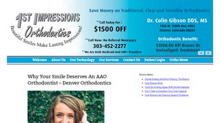 
                            8. Your Smile Deserves An AAO Orthodontist - Denver Orthodontics | 1st ...