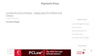 
                            5. yourbankcard.com/jeep – Apply Jeep First …