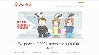 
                            2. YourBus - Track your bus, Receive realtime SMS alerts ...