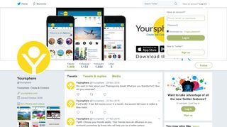 
                            4. Yoursphere (@Yoursphere) | Twitter