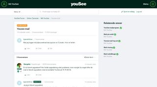 
                            1. Yousee mail | YouSee Community