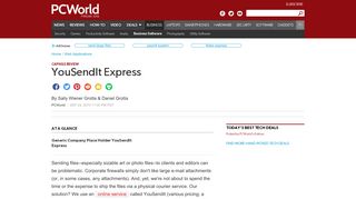 
                            7. YouSendIt Express | PCWorld