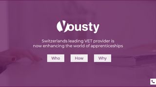 
                            1. Yousty - enhancing the world of apprenticeships