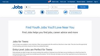 
                            11. Youth Jobs Near Me | youth.jobs