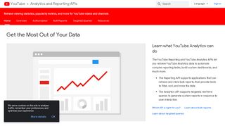 
                            9. YouTube Analytics and Reporting APIs | Google Developers