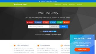 
                            2. YouTube Proxy - Watch YouTube Videos Any Time Anywhere