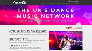 
                            2. YouTube - Sell your music online with Cygnus