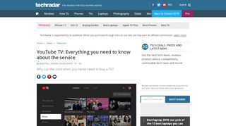 
                            9. YouTube TV: Everything you need to know about the service ...