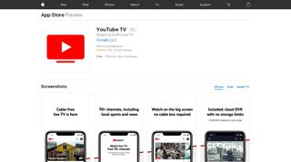 
                            9. ‎YouTube TV on the App Store - apps.apple.com
