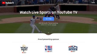 
                            9. YouTube TV - Watch Live Sports - Local & National