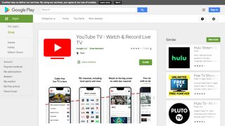 
                            6. YouTube TV - Watch & Record Live TV - Apps on Google Play