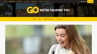 
                            5. You’ve been accepted – now what? – Go TJC