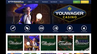 
                            8. YouWager.eu – Casino, Sports Betting, and Live Betting