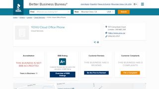 
                            4. YOVU Cloud Office Phone | Better Business Bureau® Profile
