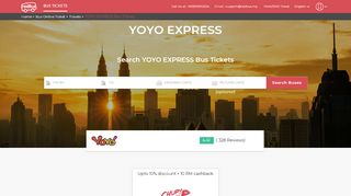 
                            7. YOYO EXPRESS - Book Bus Tickets Online For …