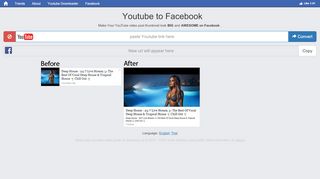 
                            4. Yt2fb.in: Youtube to Facebook