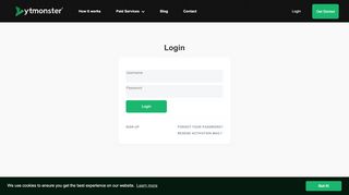 
                            8. YTMonster | Login