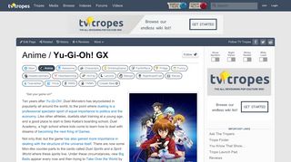 
                            7. Yu-Gi-Oh! GX (Anime) - TV Tropes