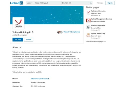 
                            8. Yulista Holding LLC | LinkedIn
