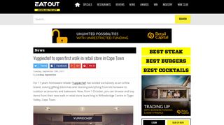 
                            9. Yuppiechef to open first walk-in retail store in Cape Town - Eat Out