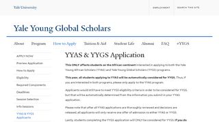 
                            3. YYAS & YYGS Application | Yale Young Global Scholars