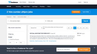 
                            4. Z hire zumiez ultipro Jobs, Employment | Freelancer