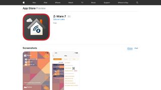 
                            8. Z-Ware 7 on the App Store - iTunes - Apple