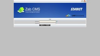 
                            7. Zab CMS - Home