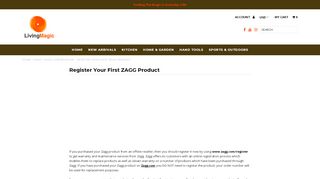 
                            9. Zagg.com/register - Register Your First ZAGG Product ...