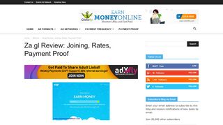 
                            8. Za.gl Review: Joining, Rates, Payment Proof - Make Money ...