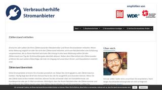 
                            4. Zählerstand mitteilen - verbraucherhilfe-stromanbieter.de