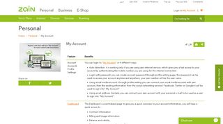 
                            2. Zain My Account: Account Management Made Easy - Zain KSA