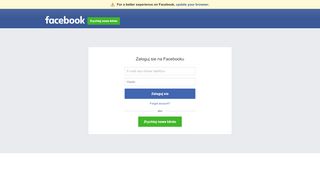 
                            10. Zaloguj sie do Facebooka | Facebook - sz-pl.facebook.com