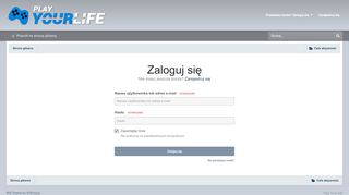 
                            6. Zaloguj się - Play Your Life - pylife.pl