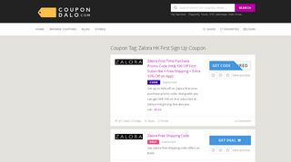 
                            5. Zalora HK First Sign Up Coupon August 15, 2019 …