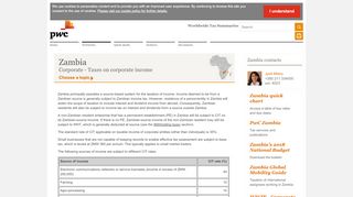 
                            6. Zambia Corporate - Taxes on corporate income - PwC