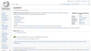 
                            8. ZAMNET - Wikipedia