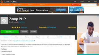 
                            1. Zamp PHP download | SourceForge.net