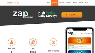 
                            1. Zap Surveys - Apps that Pay