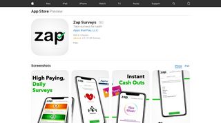 
                            6. ‎Zap Surveys on the App Store - apps.apple.com