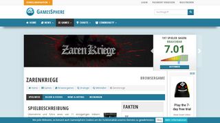 
                            4. Zarenkriege Browsergame • GamesSphere