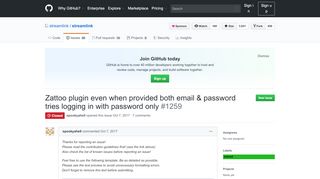 
                            8. Zattoo plugin even when provided both email & password ...