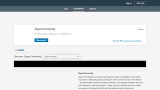 
                            2. Zayed University: Life | LinkedIn